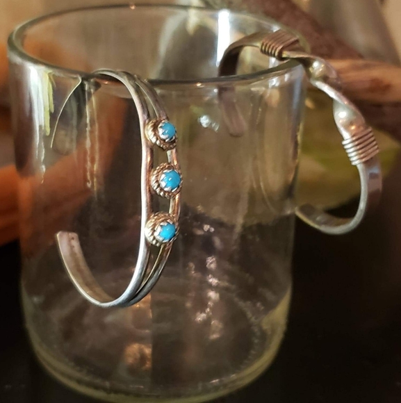 Turquoise Baby Bracelet 925 - Picture 5 of 7